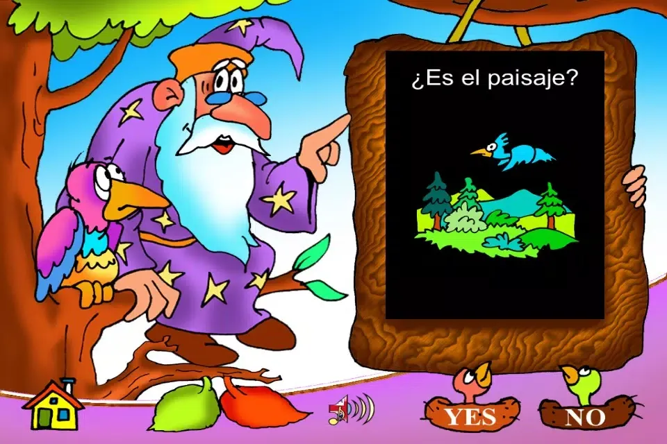 Tangkapan skrin Puss in Boots - Spanish for kids