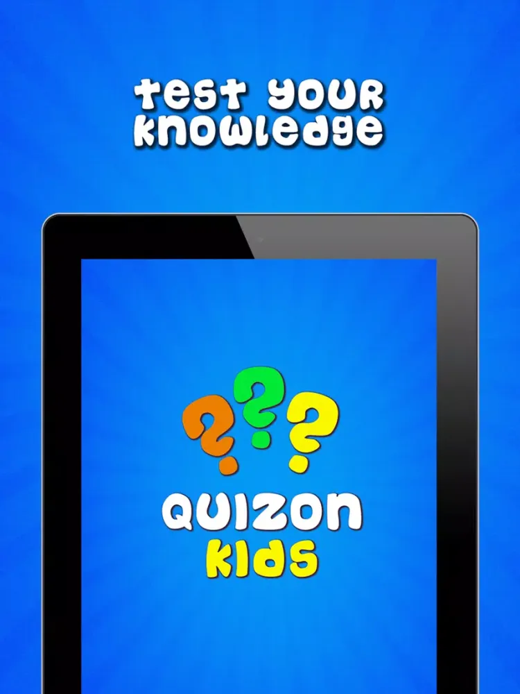 Screenshot di Quizon Kids iPad 