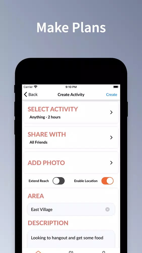 ภาพหน้าจอของ Ping Messenger