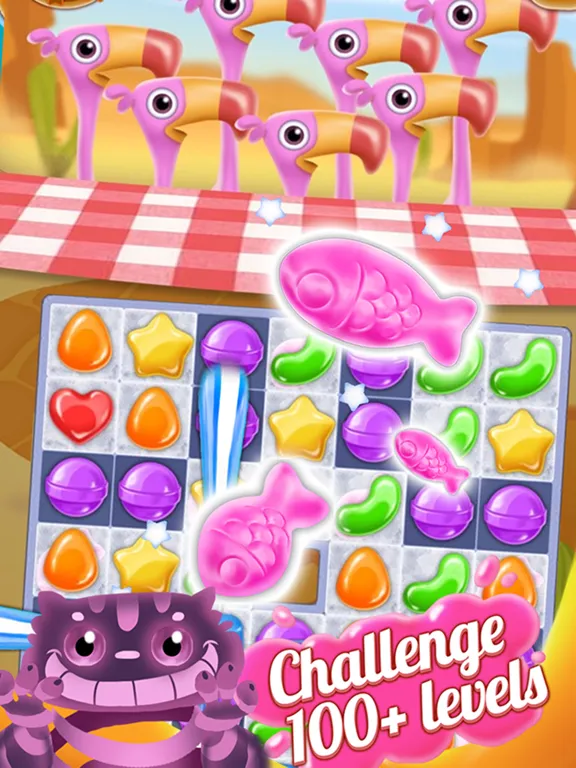 Screenshot di Juicy Candy Blast iPad 