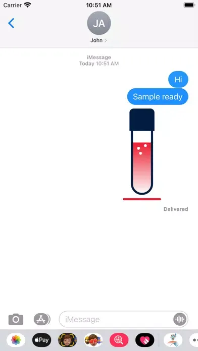 Ảnh chụp màn hình của Lab Sticker Pack by Asuragen