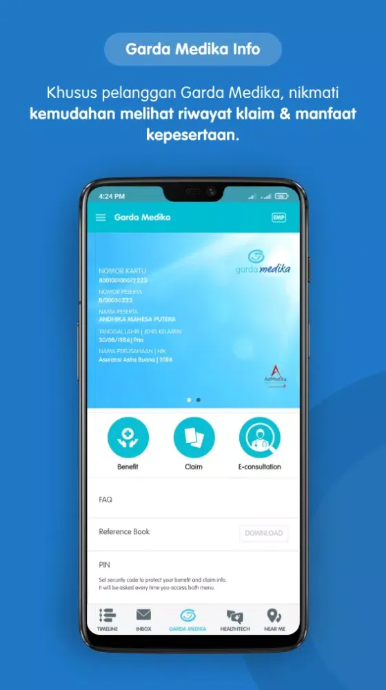 Скриншоты Garda Mobile - Medcare
