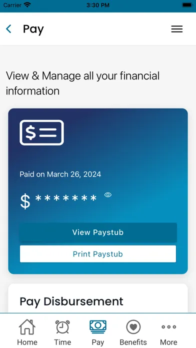 Asure Mobile سکرین شاٹس