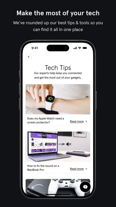 ภาพหน้าจอของ Tech Coach
