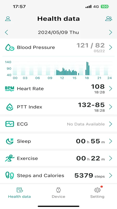 ASUS HealthConnect Screenshots
