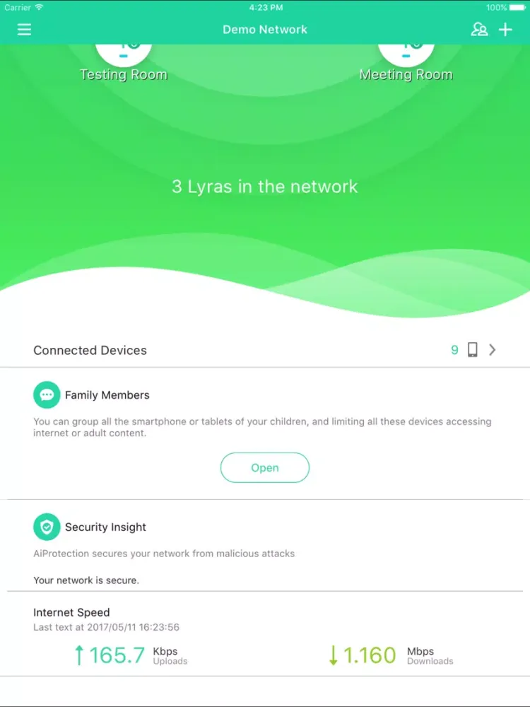 Скриншоты ASUS Lyra iPad 