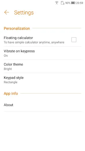 Calculator - unit converter スクリーンショット