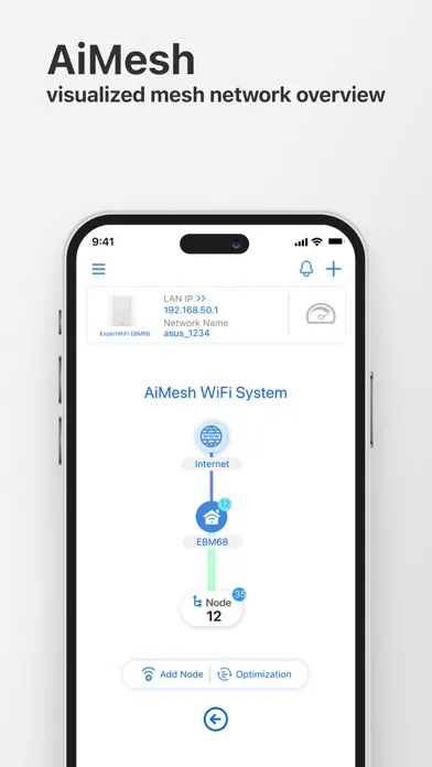 Captures d'écran de ASUS ExpertWiFi