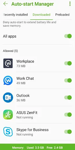 Mobile Manager Screenshots
