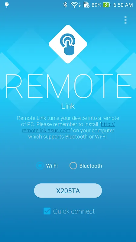 Remote Link Screenshots