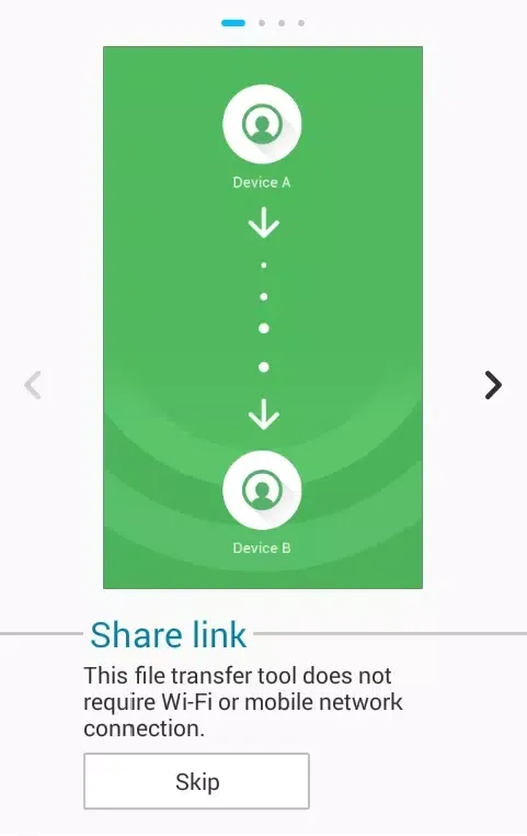 Screenshot di Share Link