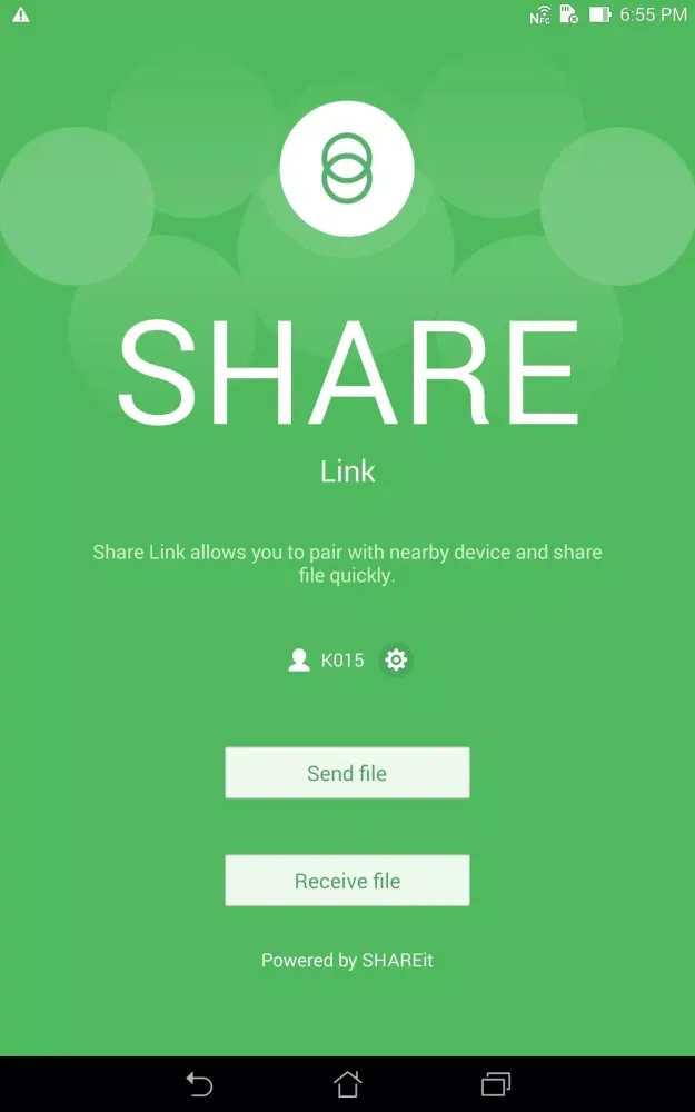 Screenshot di Share Link