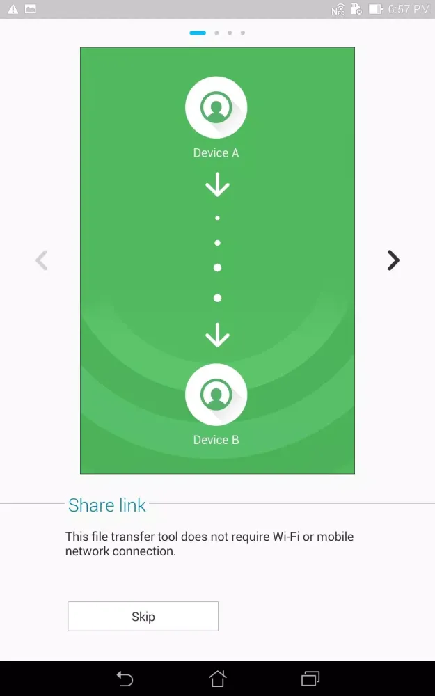 Screenshot di Share Link