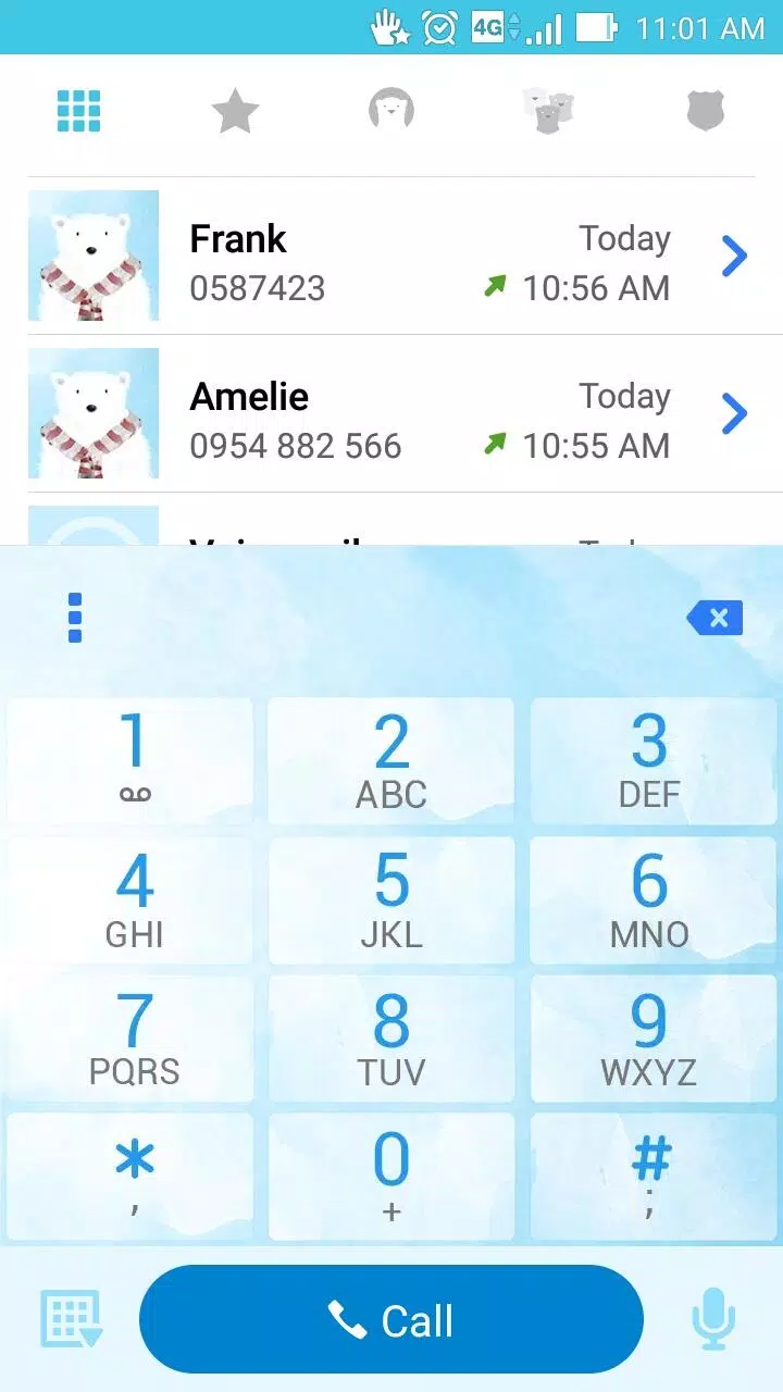 Polar Bear ASUS ZenUI Theme Screenshots