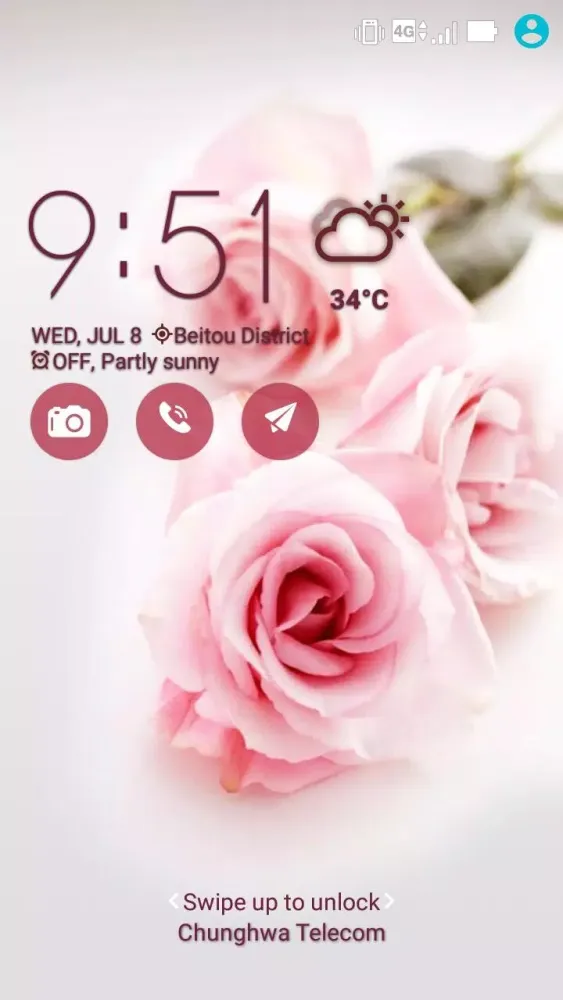 Rose ASUS ZenUI Theme Screenshots