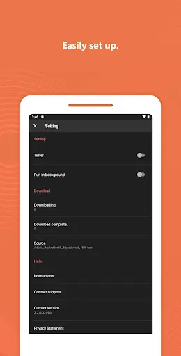 Zrzuty ekranu AiMusic