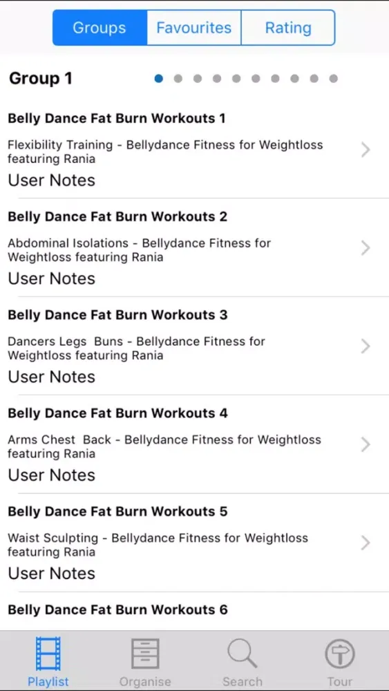 Ảnh chụp màn hình của Belly Dance Fat Burn Workouts