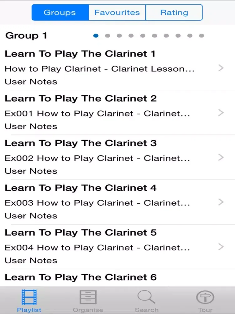 Learn To Play The Clarinet iPad  Ekran Görüntüleri
