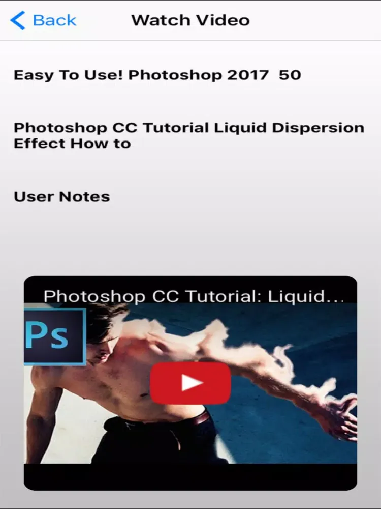 Capturas de pantalla de Easy To Use! For Adobe Photoshop 2017 iPad 