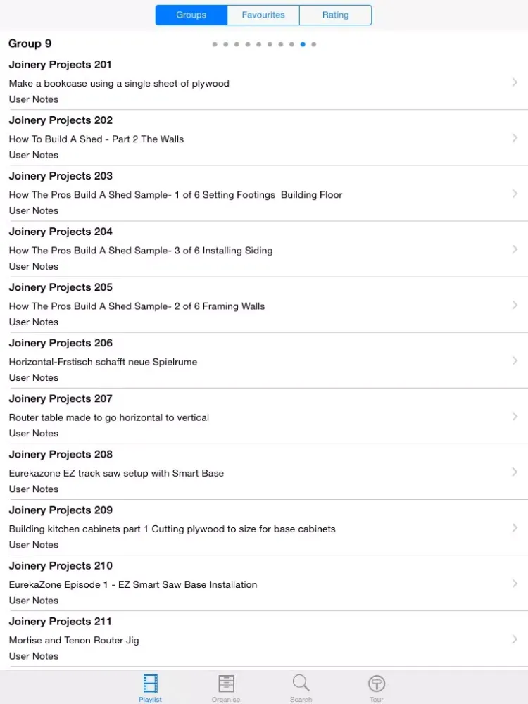 Joinery Projects iPad  Screenshots