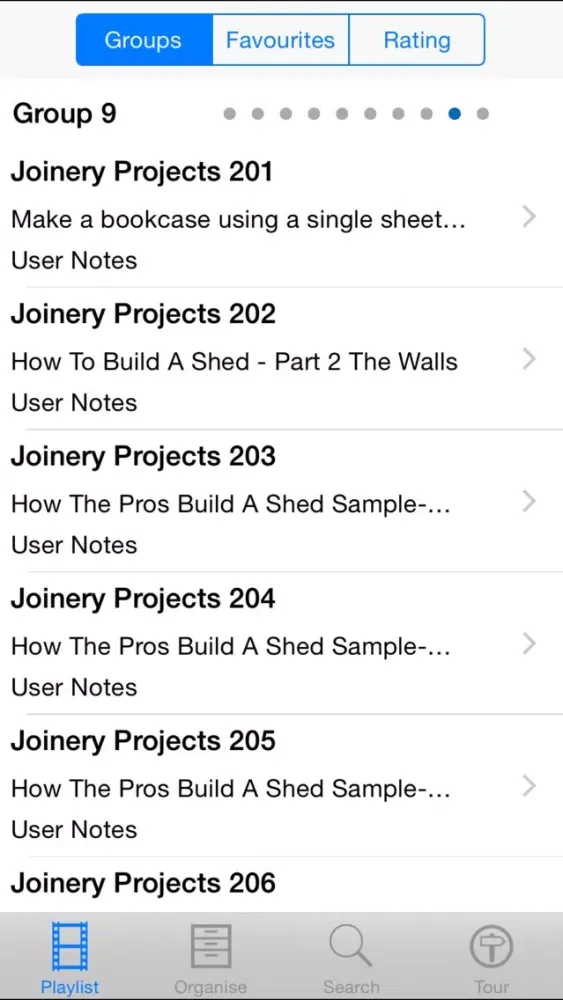 Joinery Projects Screenshots