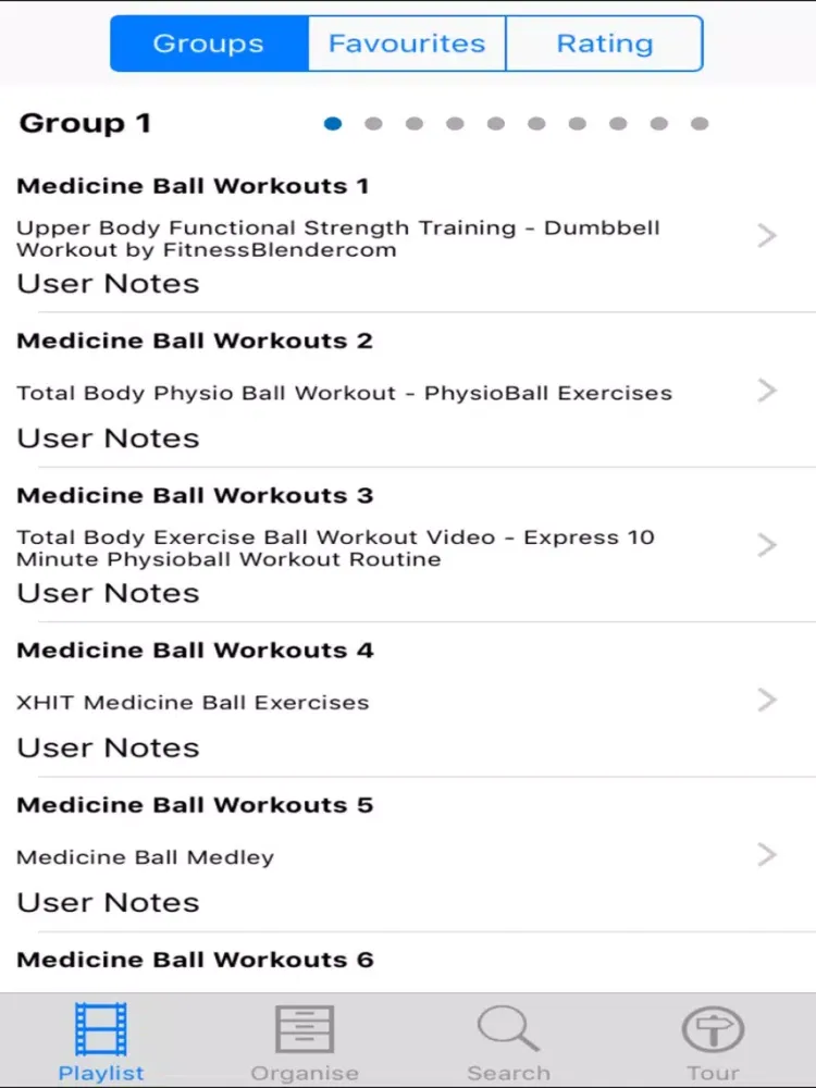 Screenshot di Medicine Ball Workouts iPad 