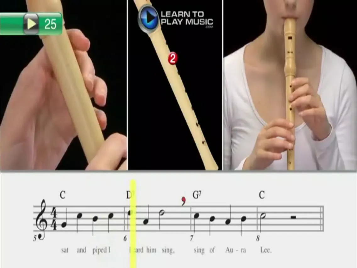 Tangkapan layar My Recorder Class iPad 