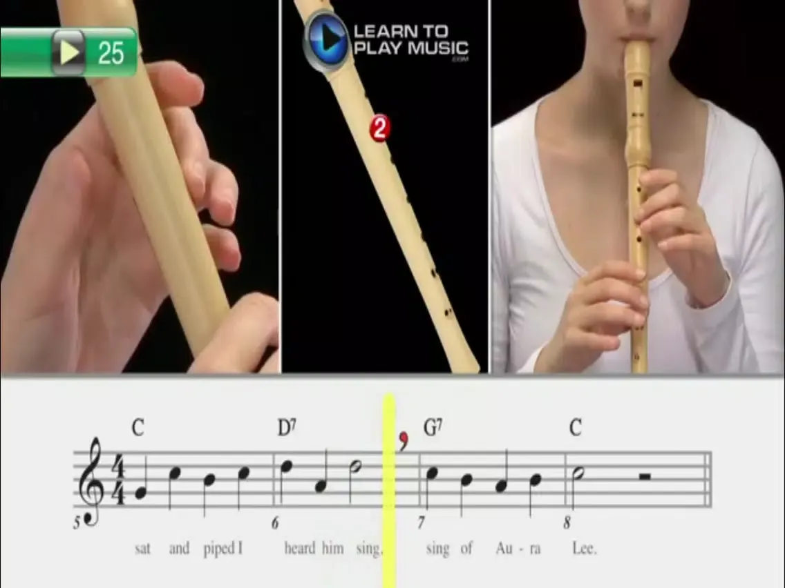 Tangkapan layar My Recorder Class iPad 