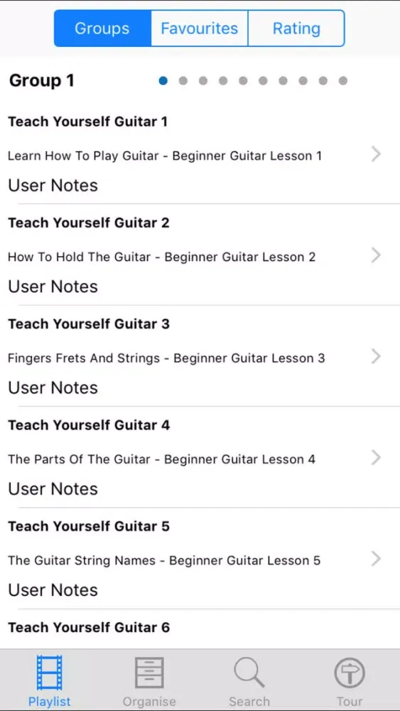 Teach Yourself Guitar Screenshots