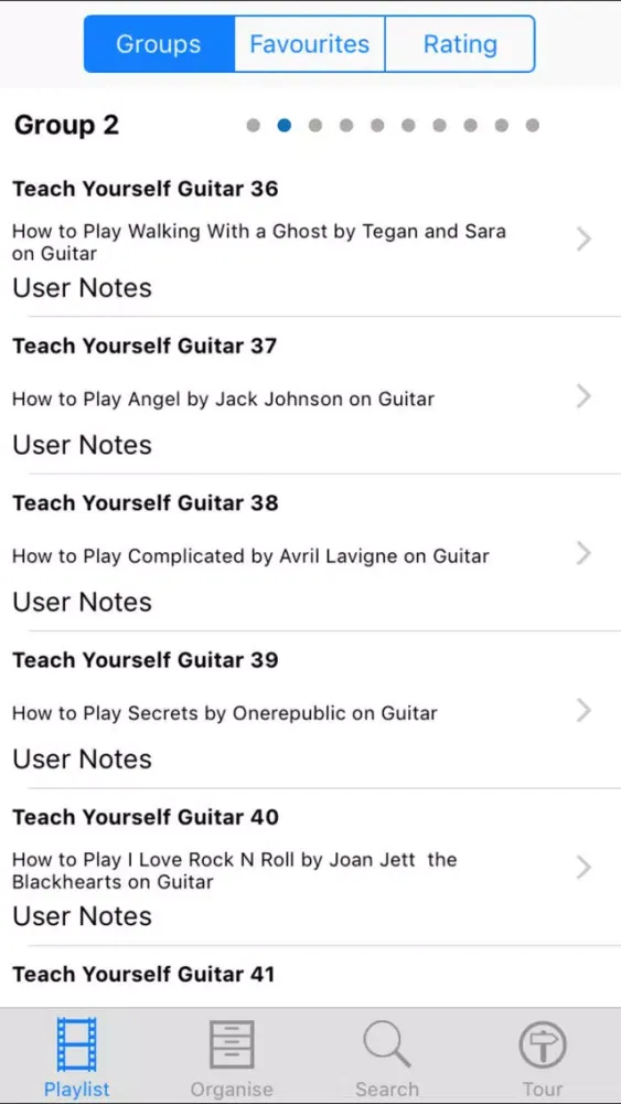 Teach Yourself Guitar Screenshots