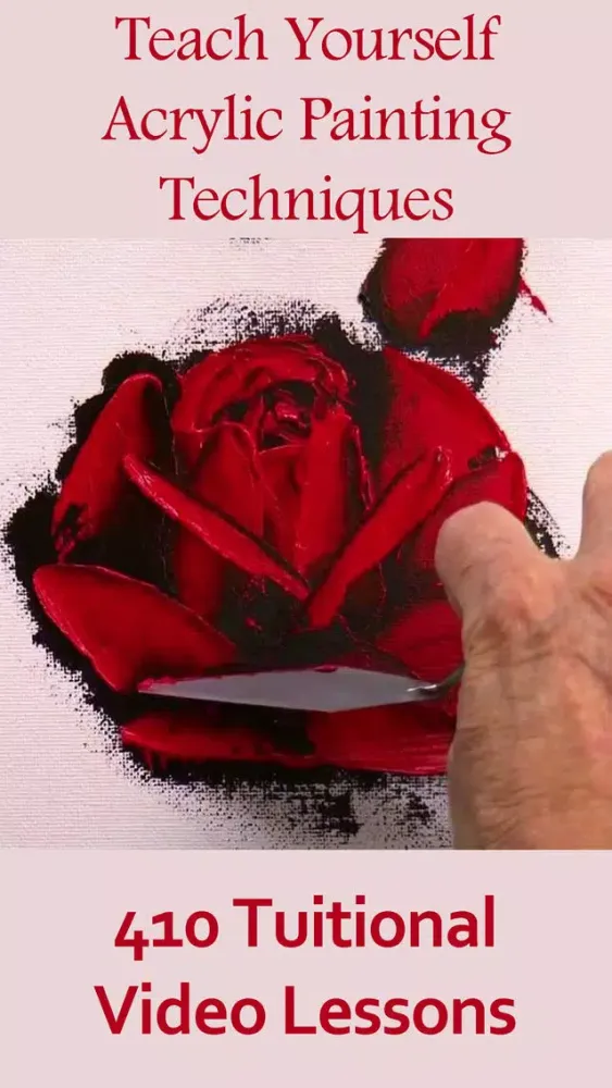 Capturas de tela do Teach Yourself Acrylic Painting Techniques