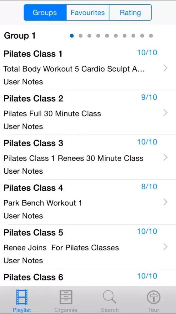 Pilates Class স্ক্রিনশট