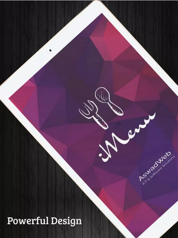 iMenu Cafe iPad  স্ক্রিনশট