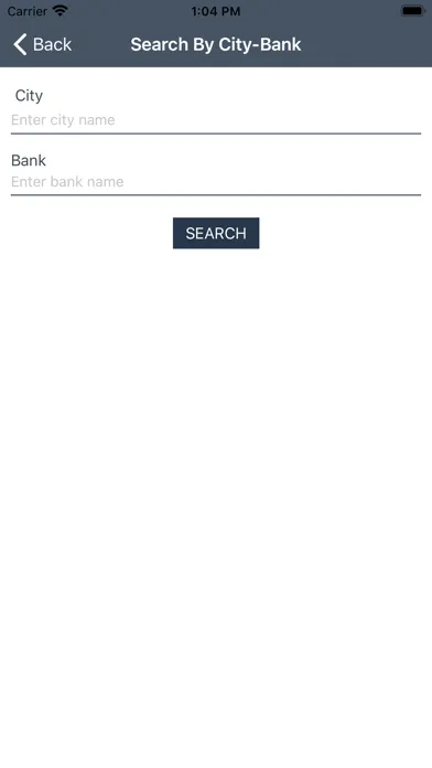 IFSC Finder Ekran Görüntüleri