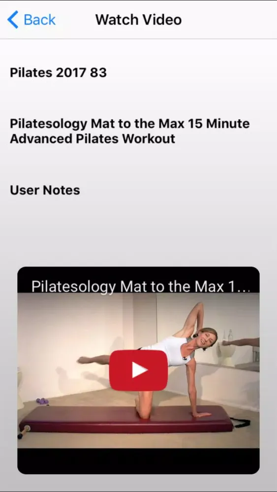 Pilates 2017应用截图