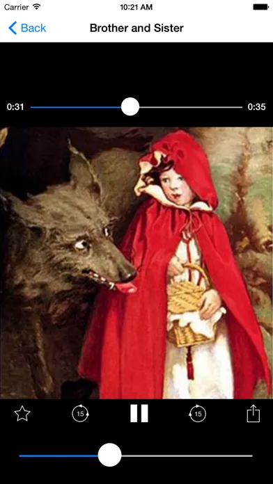 Audio Fairy Tales スクリーンショット