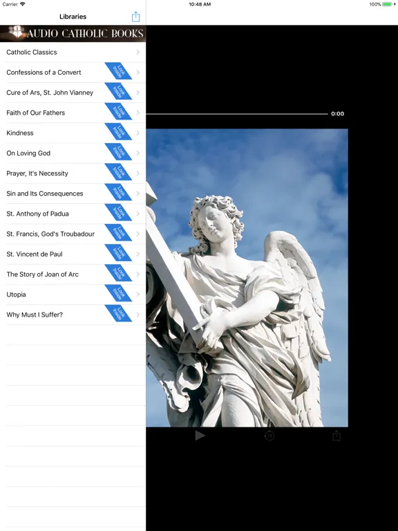 Скриншоты Audio Catholic Books iPad 