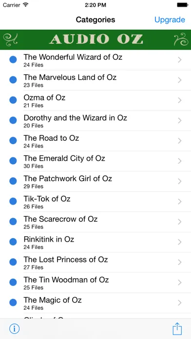 Land of Oz Audio Collection應用截圖