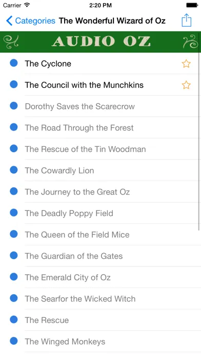 Land of Oz Audio Collection應用截圖