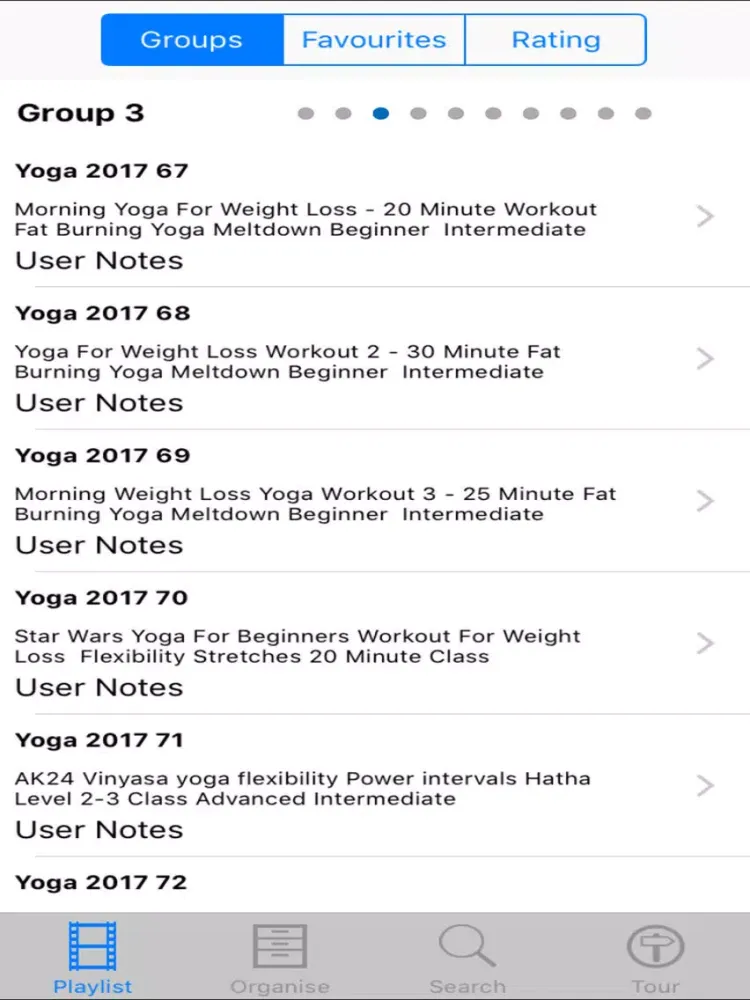 Yoga 2017 iPad  Screenshots