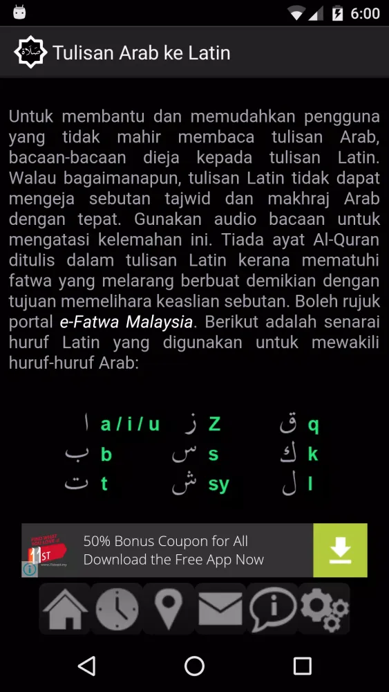 Panduan Solat Ekran Görüntüleri