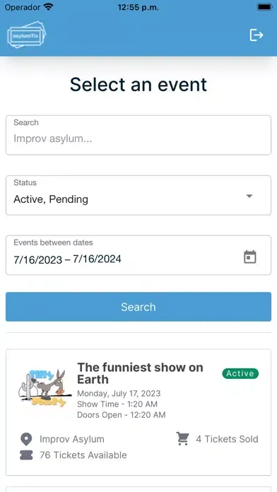 Asylumtix Boxoffice应用截图