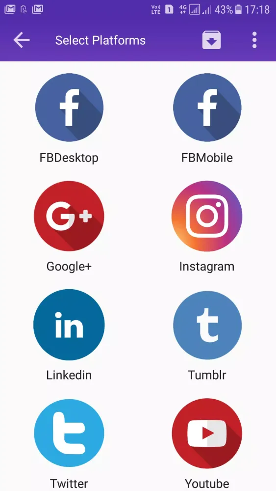 Social Media Cover Image Maker Screenshots