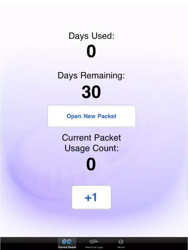 Capturas de pantalla de Contact Lens Tracker iPad 