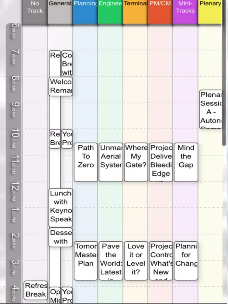 The Airport Symposium iPad  سکرین شاٹس