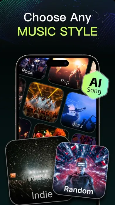 Zrzuty ekranu Music Make - AI Song Maker