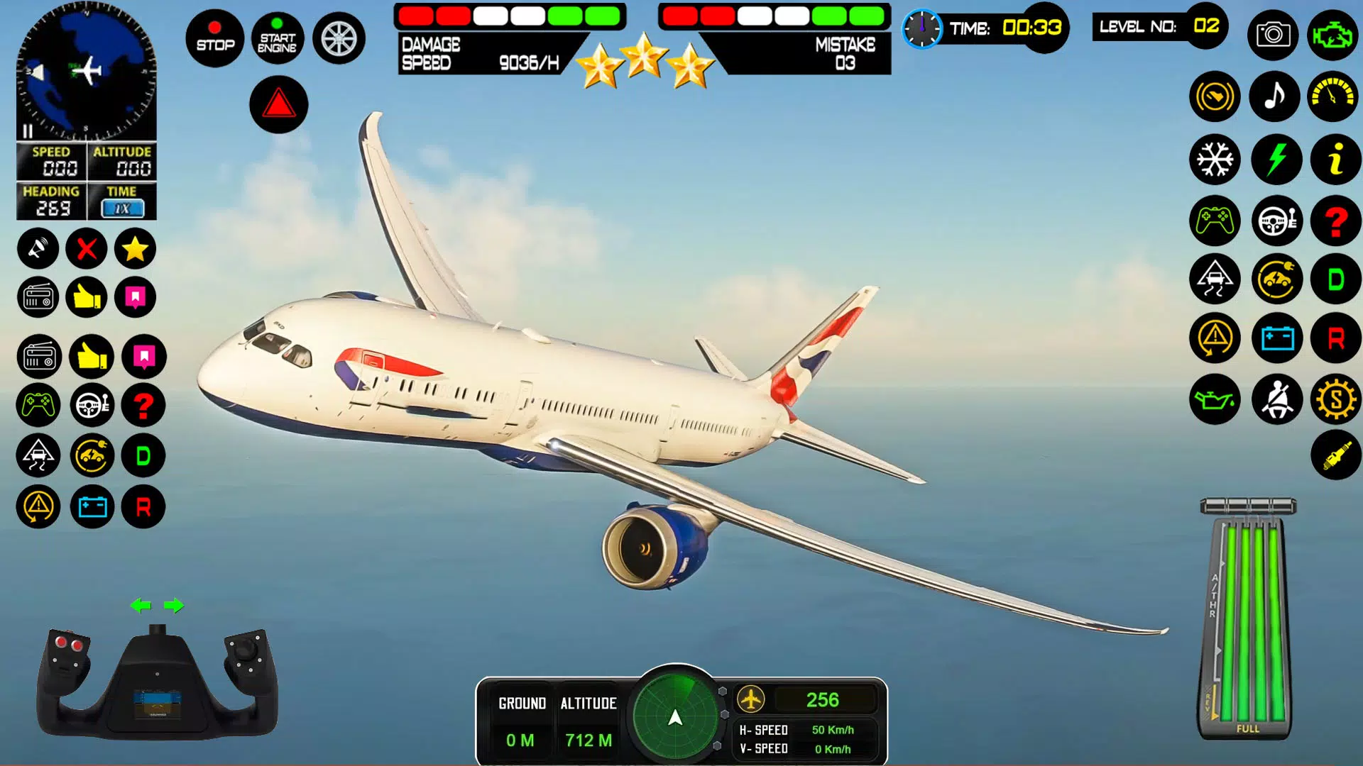 Flight Simulator Pilot Game 3D Screenshots