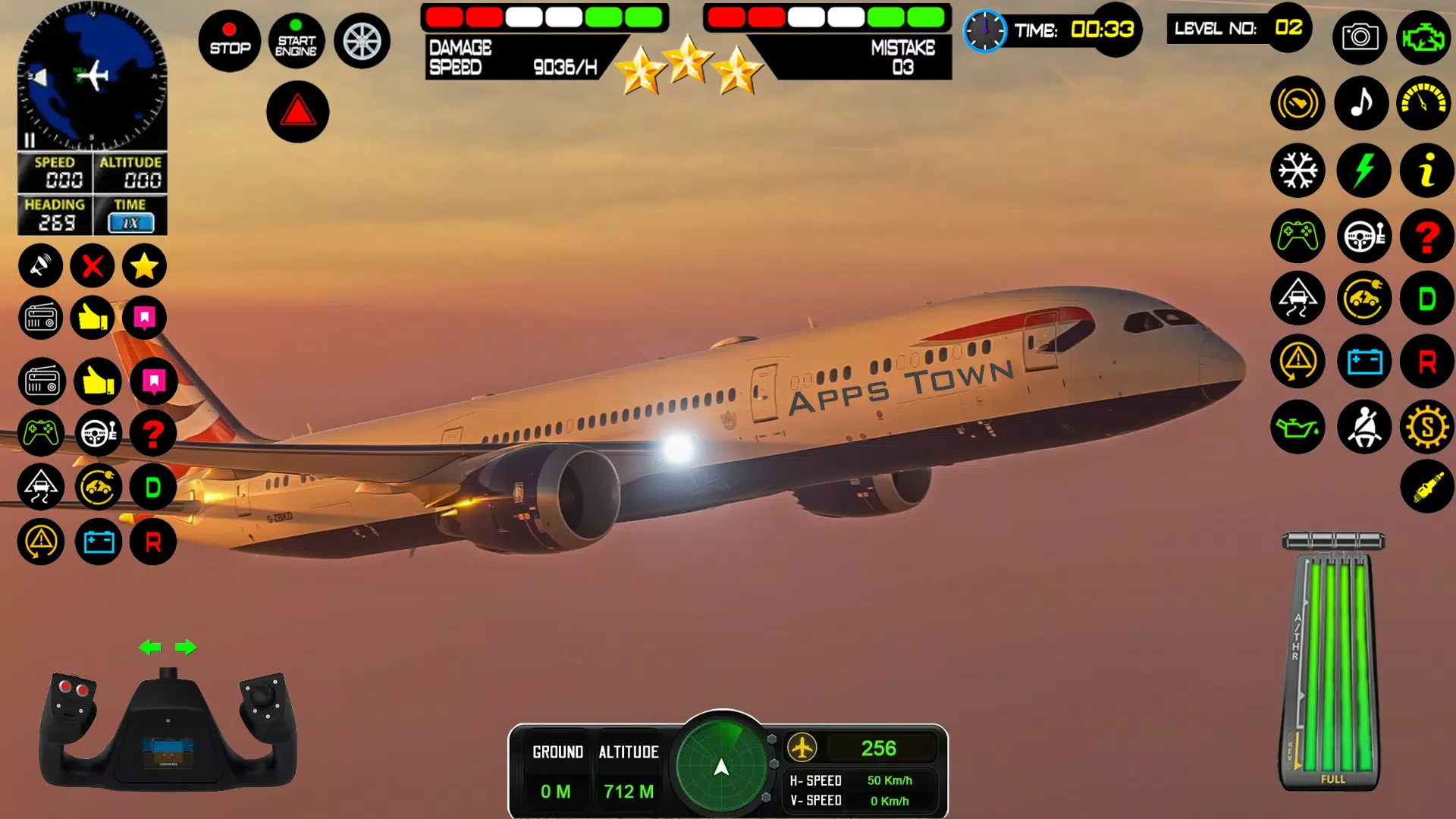Flight Simulator Pilot Game 3D Screenshots
