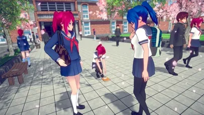 Anime High School Girl Life 3D Screenshots
