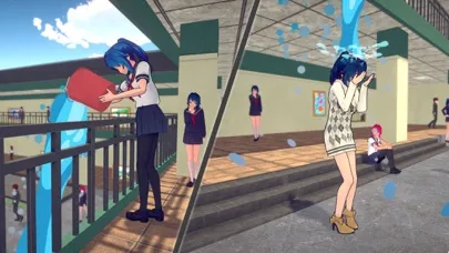 Anime High School Girl Life 3D Screenshots